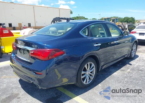 2016 Infiniti Q70 3.7 from USA, damaged, VIN JN1BY1AP0GM220957
